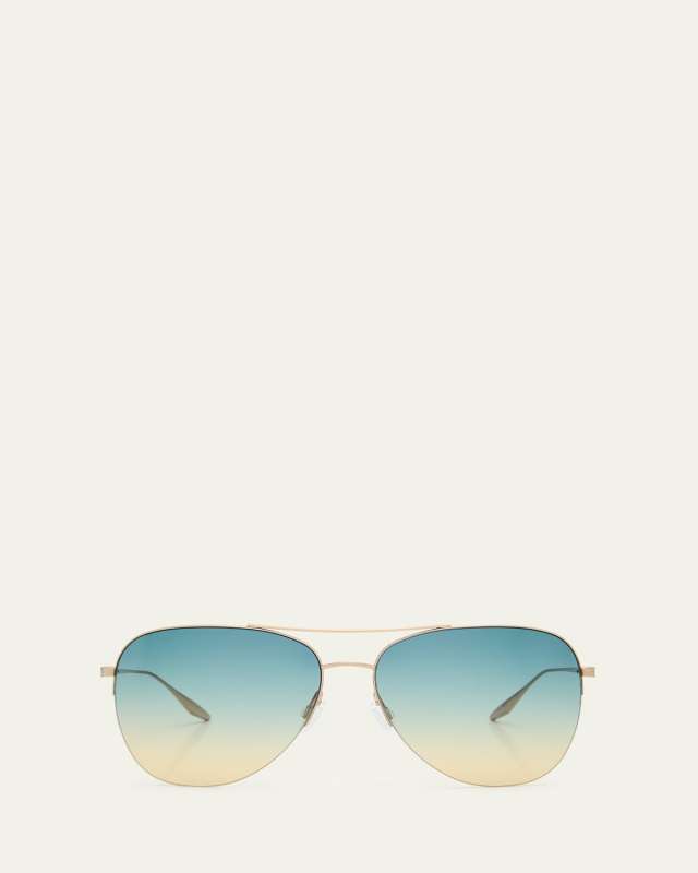 Chevalier Titanium Aviator Sunglasses