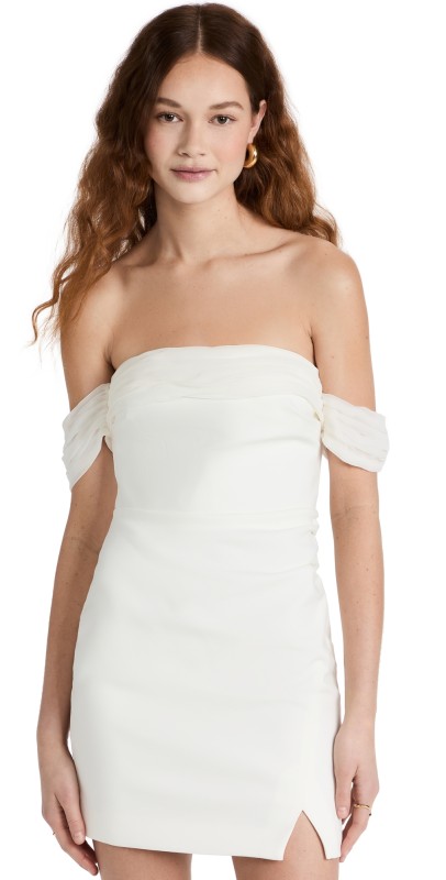 LIKELY Paz Dress White