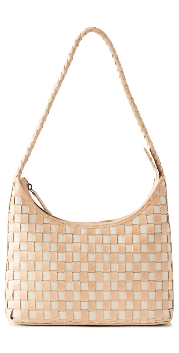 Bembien Marni Small Shoulder Bag Cream/Caramel Check