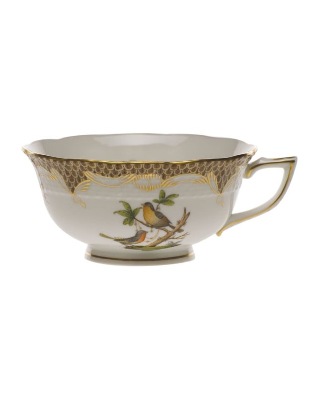 Rothschild Bird Brown Motif 8 Tea Cup