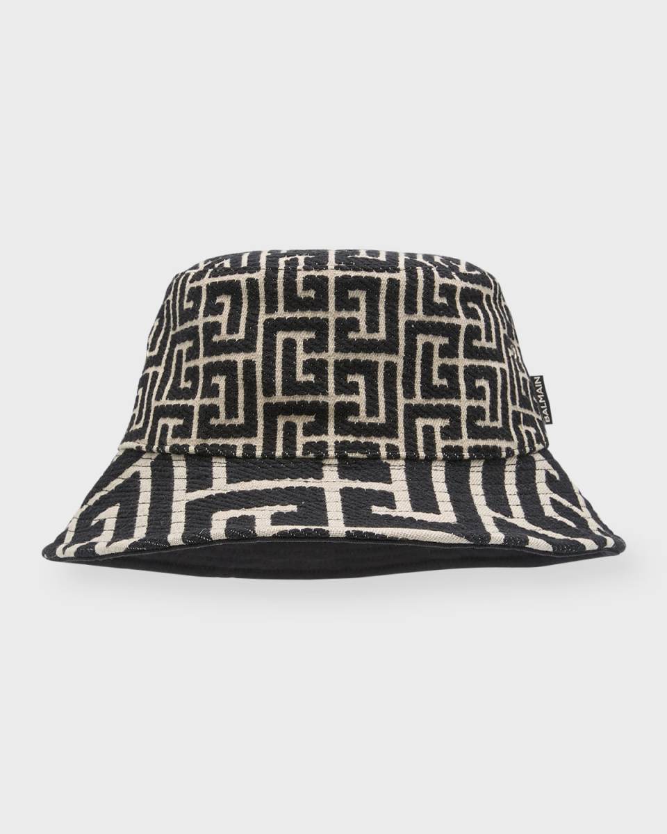 Mix Monogram Jacquard Bucket Hat
