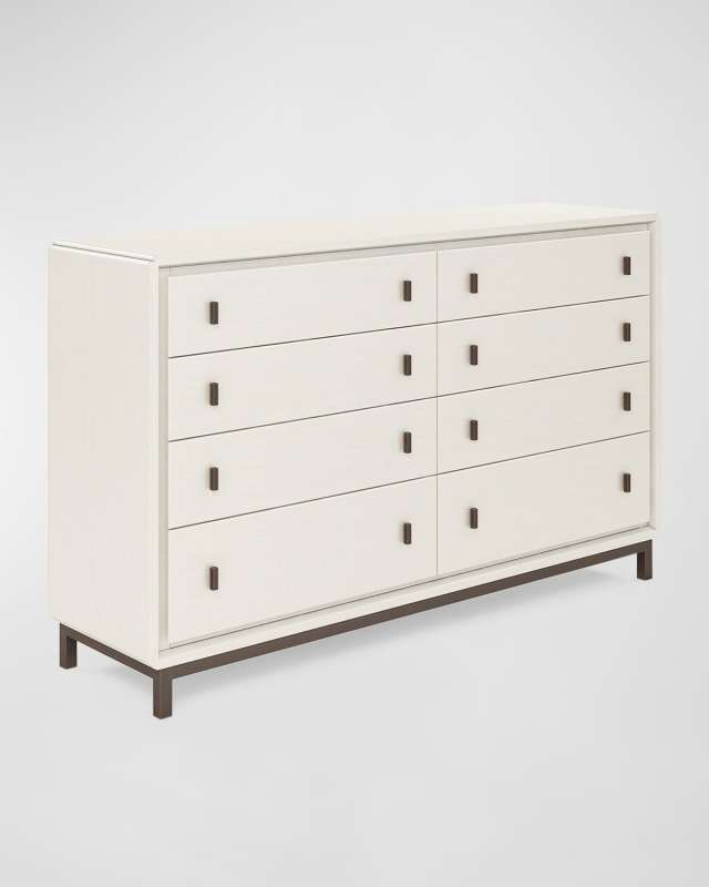 Blanc 8-Drawer Dresser