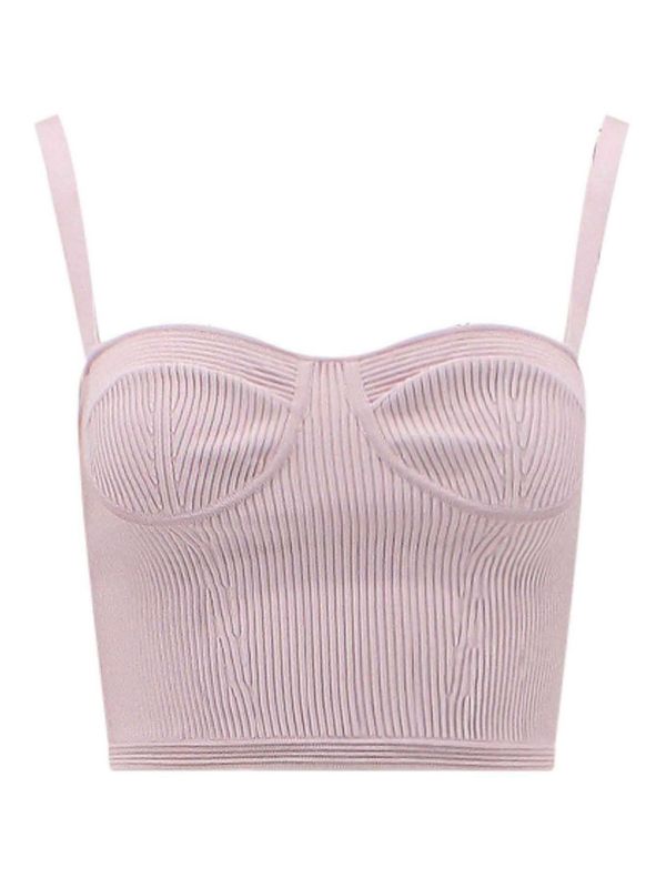 Alexander Mcqueen Top - Couleur Chair