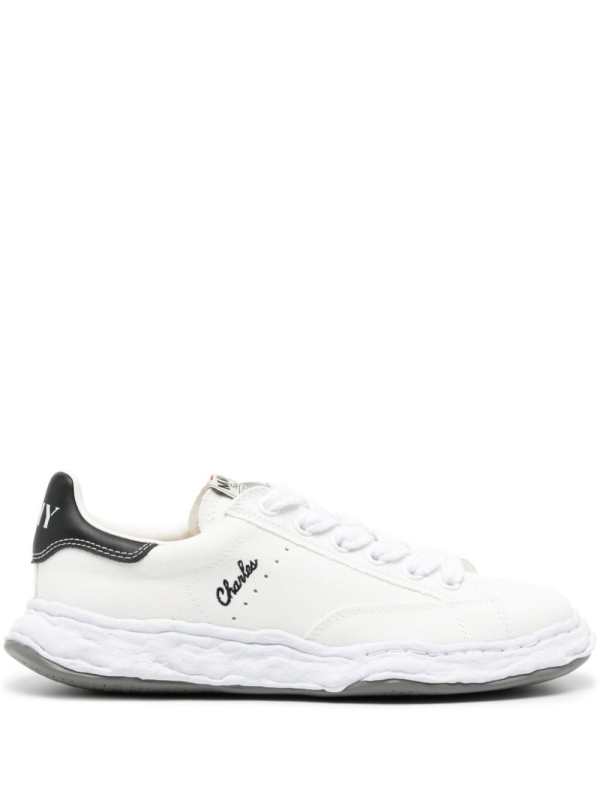 Charles lace-up canvas sneakers