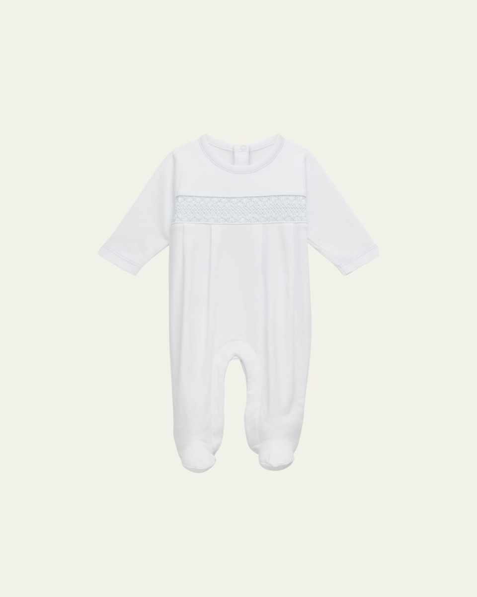 Boy's CLB Charmed Smocked Footie, Size Newborn-6M