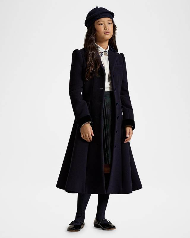 Girl's A-Line Princess Coat, Size 2-6X