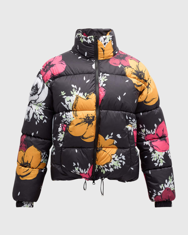 Floral Puffer Jacket