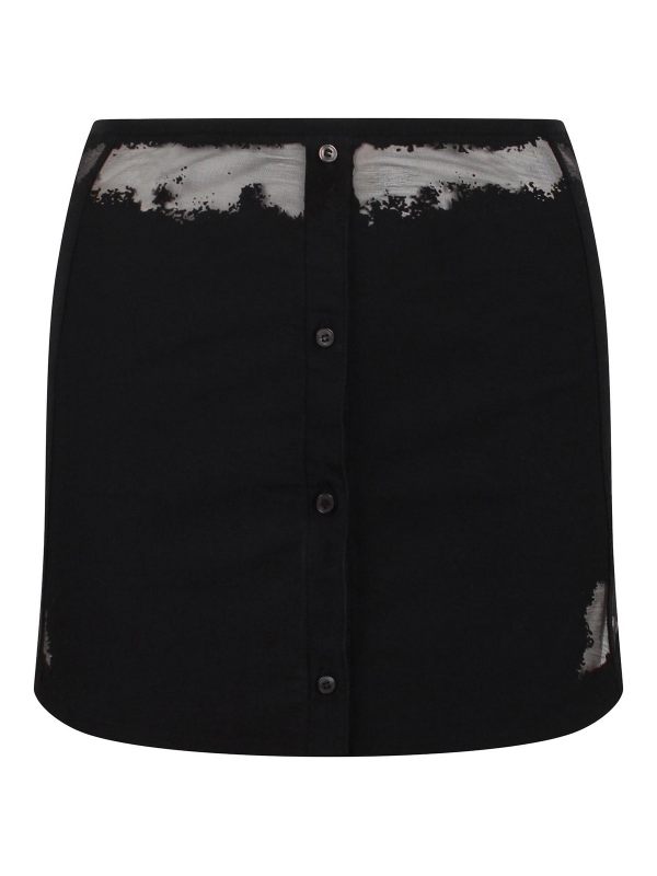 Diesel Mini Jupe - Noir