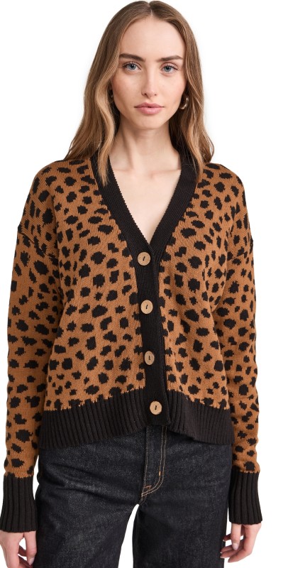 ASKK NY Cheetah Cardigan Cheetah