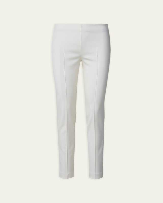 Melissa Mid-Rise Slim-Leg Pants