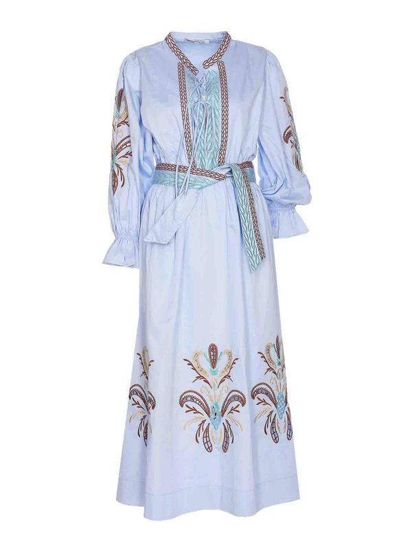 Lug Von Siga Maxi Robe - Bleu