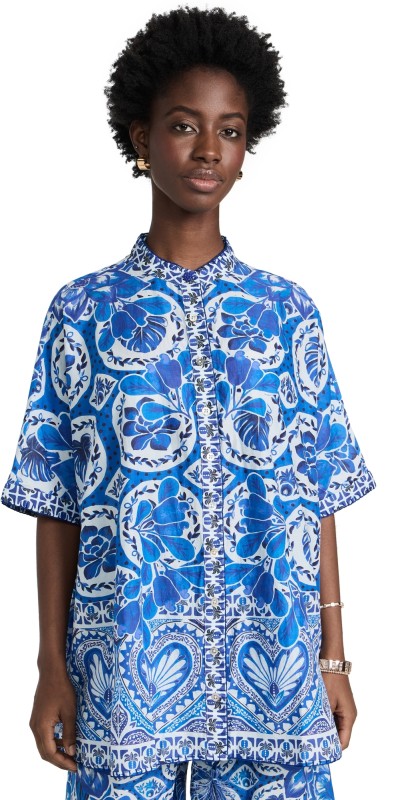 FARM Rio Tile Dream Shirt Tile Dreamulticolor
