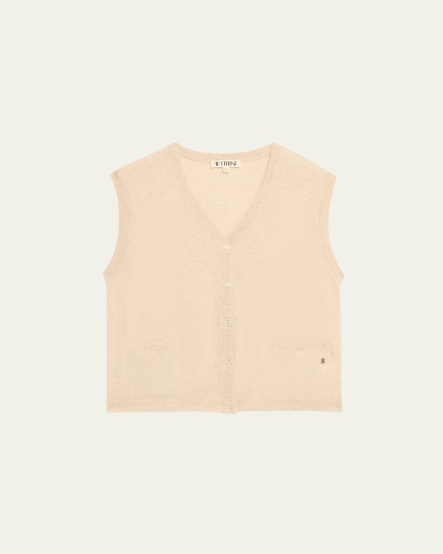Elton Cashmere Sweater Vest