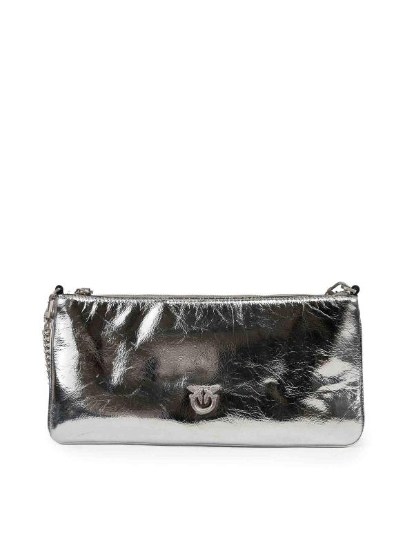 Pinko Sac Bandoulière - Argent