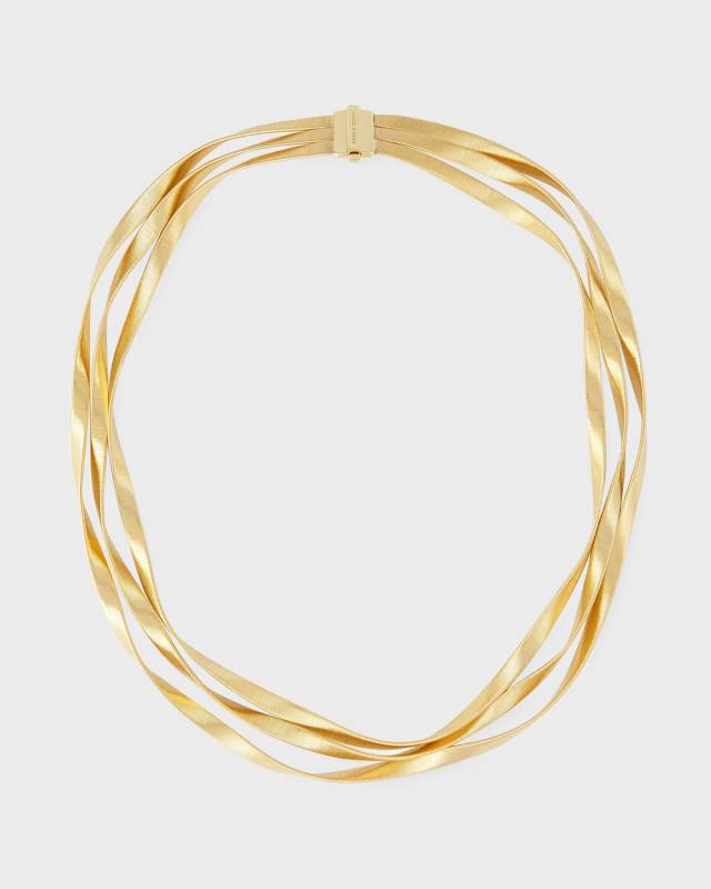 Marrakech 18k Three-Strand Necklace
