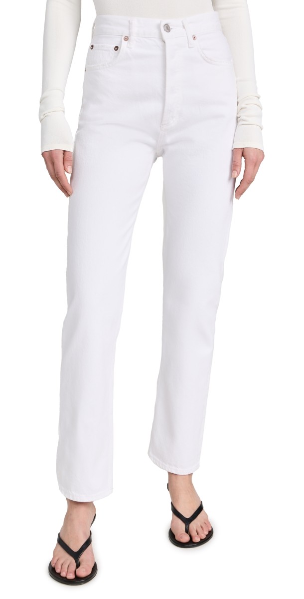 AGOLDE '90s Pinch Waist Jeans Marshmallow