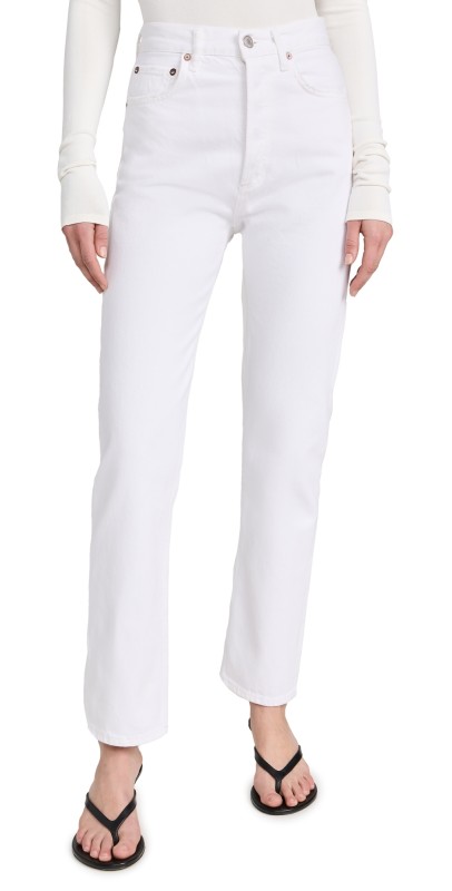 AGOLDE '90s Pinch Waist Jeans Marshmallow