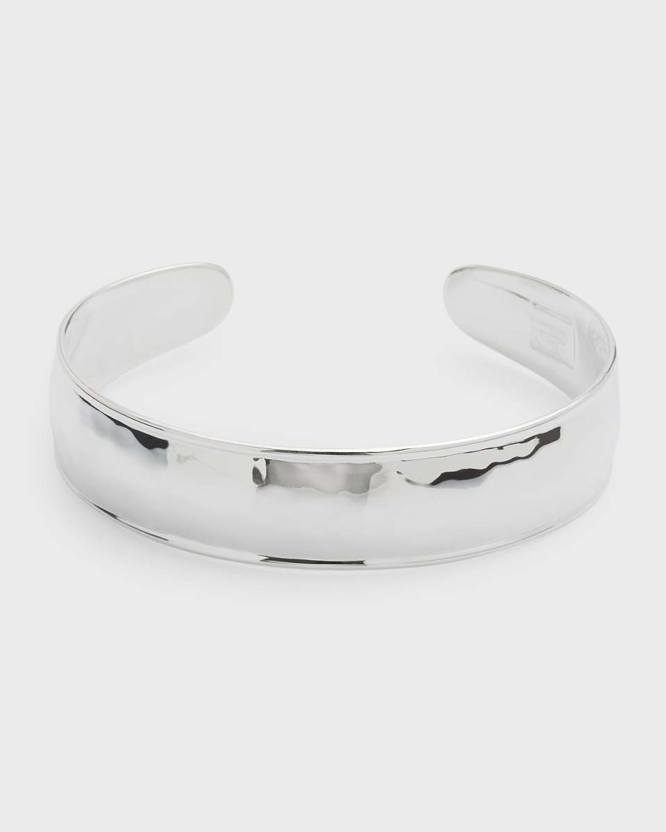 Goddess Tapered Cuff in Sterling Silver