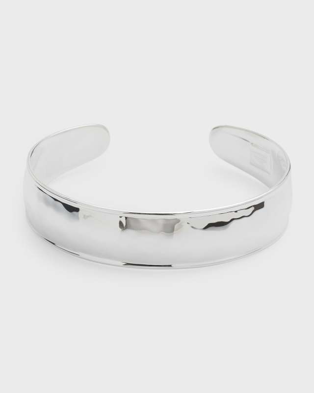Goddess Tapered Cuff in Sterling Silver