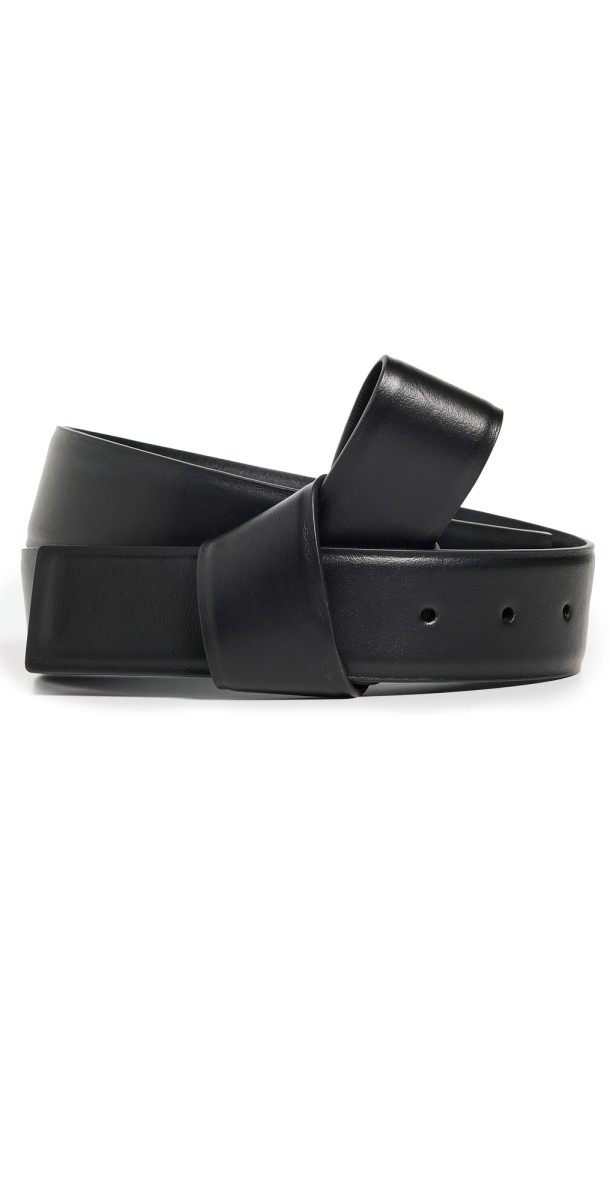 Acne Studios Knot Belt Black