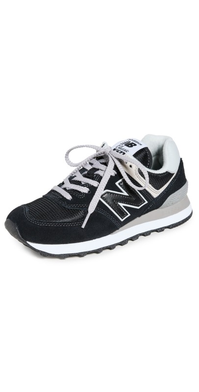 New Balance 574 Classic Sneakers Black/White