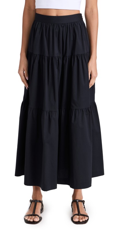 STAUD Sea Skirt Black