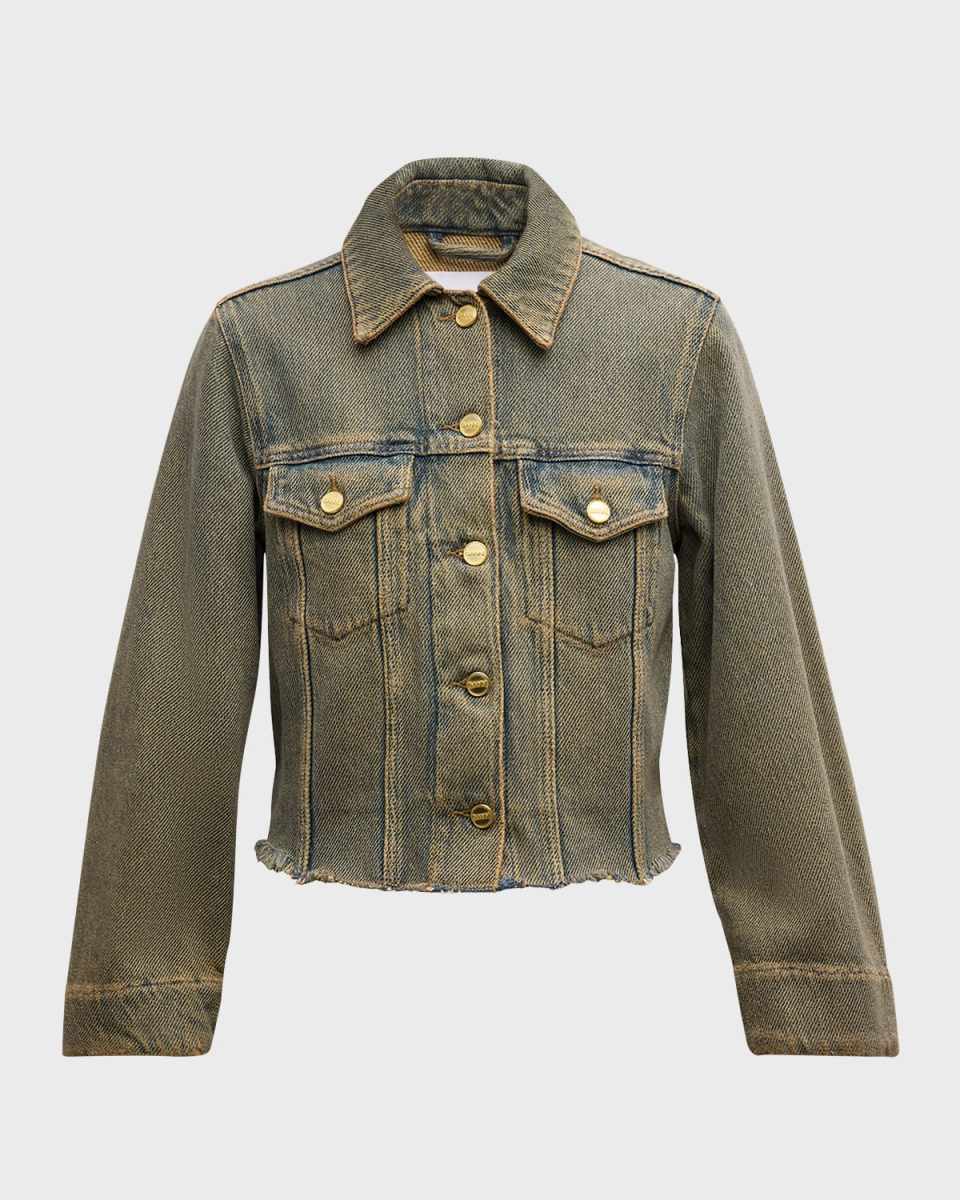 Over-Dyed Denim Jacket