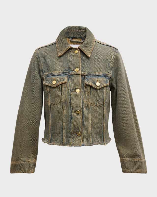 Over-Dyed Denim Jacket