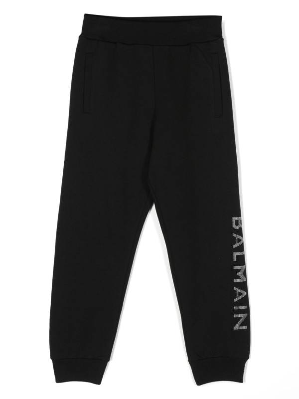 logo-embellishment track trousers