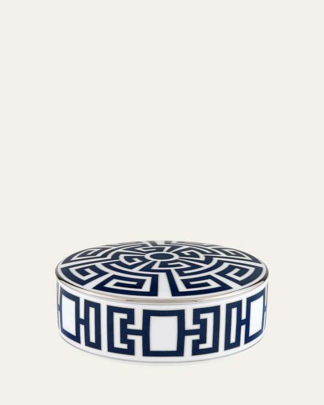 Labirinto Sapphire Round Box