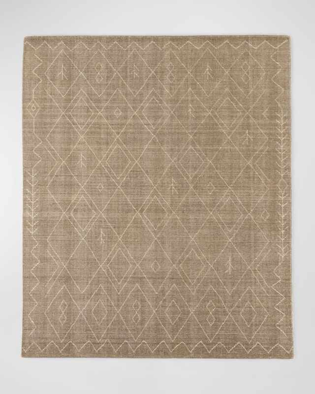 Nador Moroccan Hand-Knotted Rug, 9' x 12'