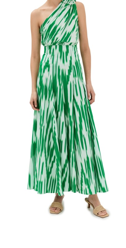 Figue Hayden Skirt Ikat Jungle Green