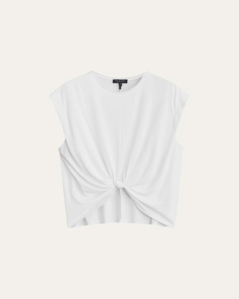 Jenna Twist-Front Top