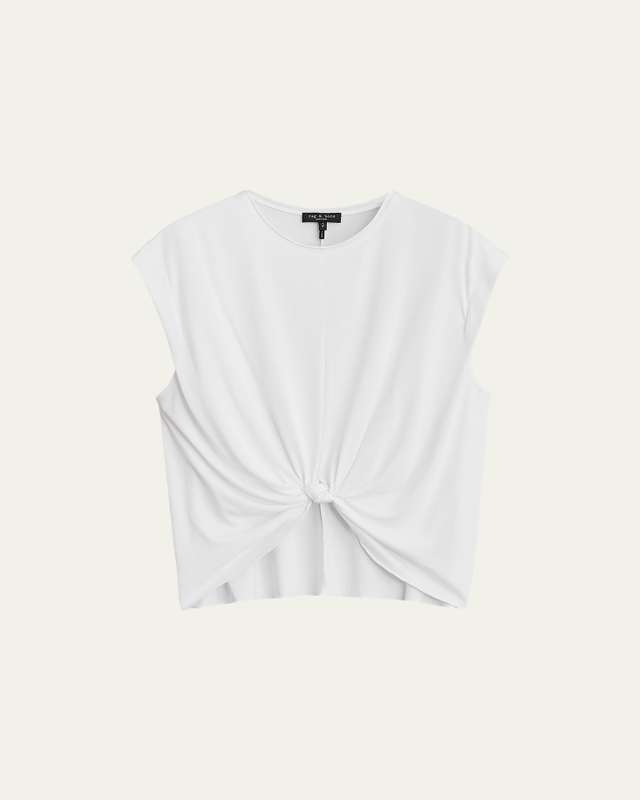 Jenna Twist-Front Top
