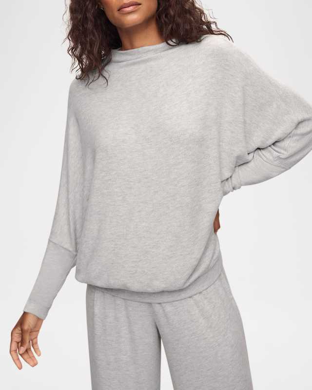 Cozy Time Dolman-Sleeve Pullover