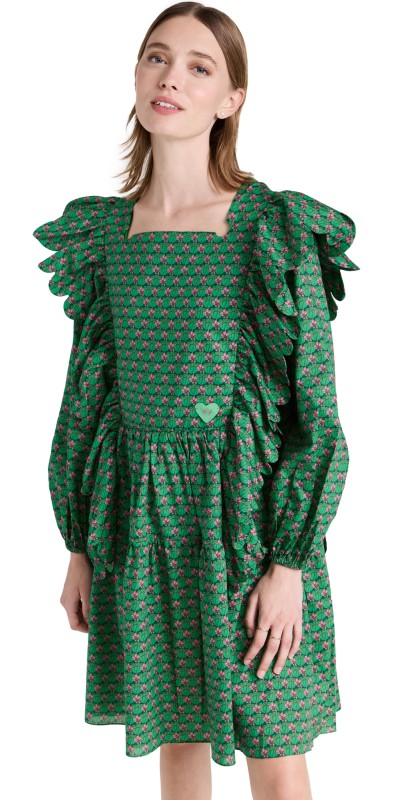 HORROR VACUI Amal Dress Tudor Tulip