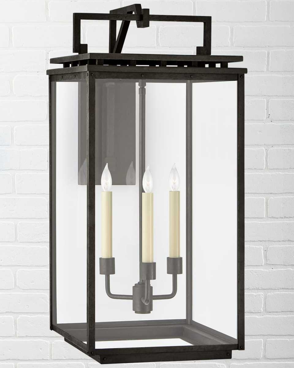 Cheshire Large Bracketed Wall Lantern By Chapman & Myers