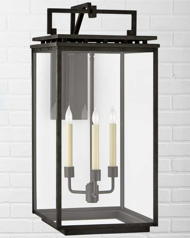 Cheshire Large Bracketed Wall Lantern By Chapman & Myers