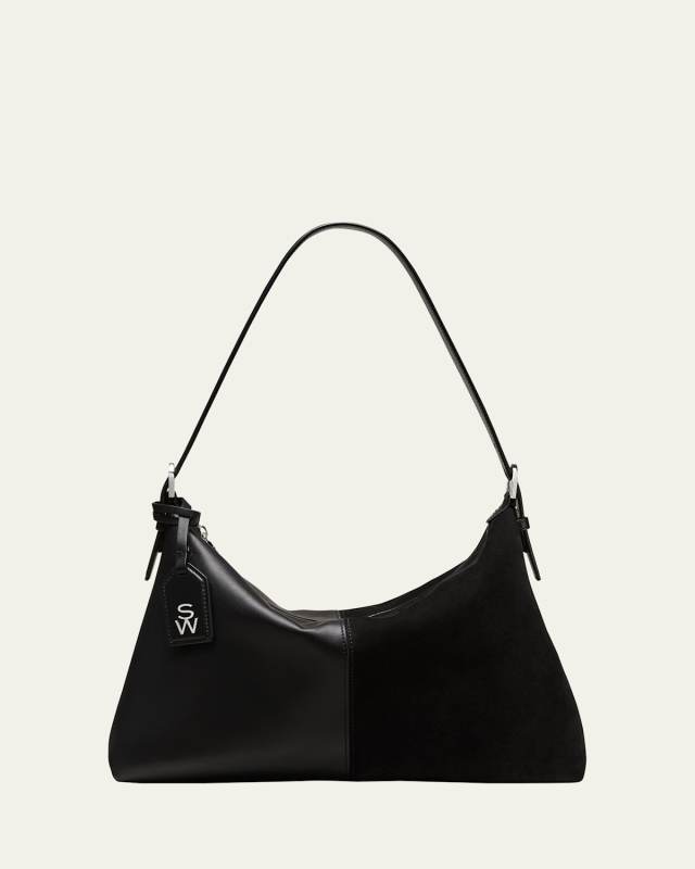 5050 Suede & Leather Shoulder Bag