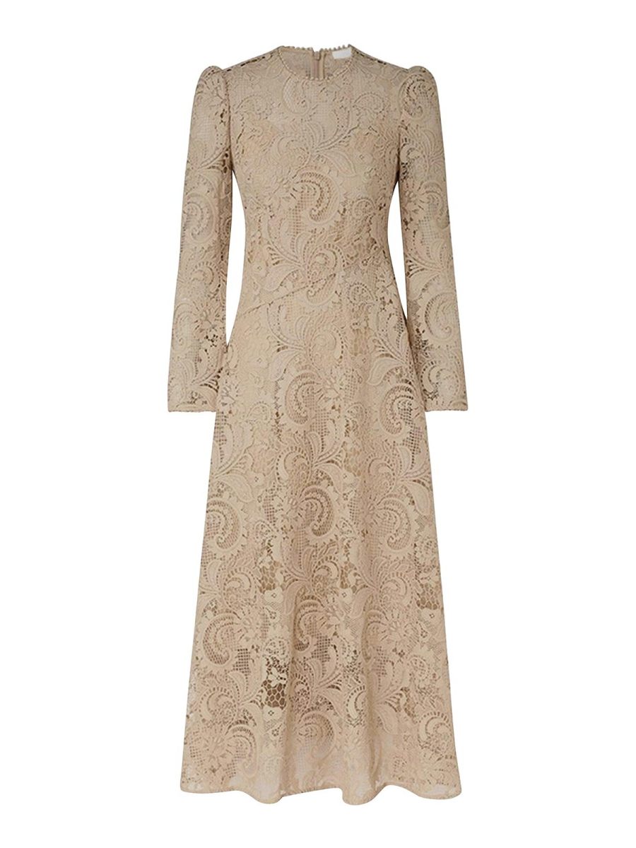 Zimmermann Maxi Robe - Beige