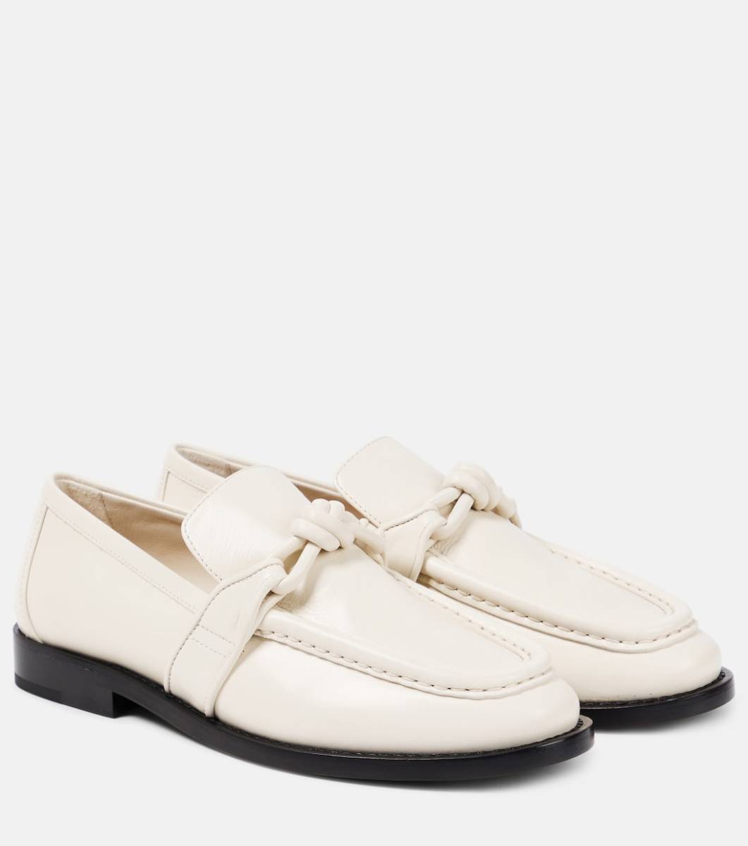 Bottega Veneta Astaire leather loafers
