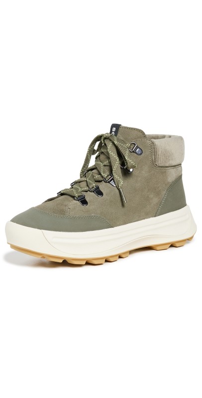 Sorel Ona03 Hiker Boots StoneGreen, Light Bisque