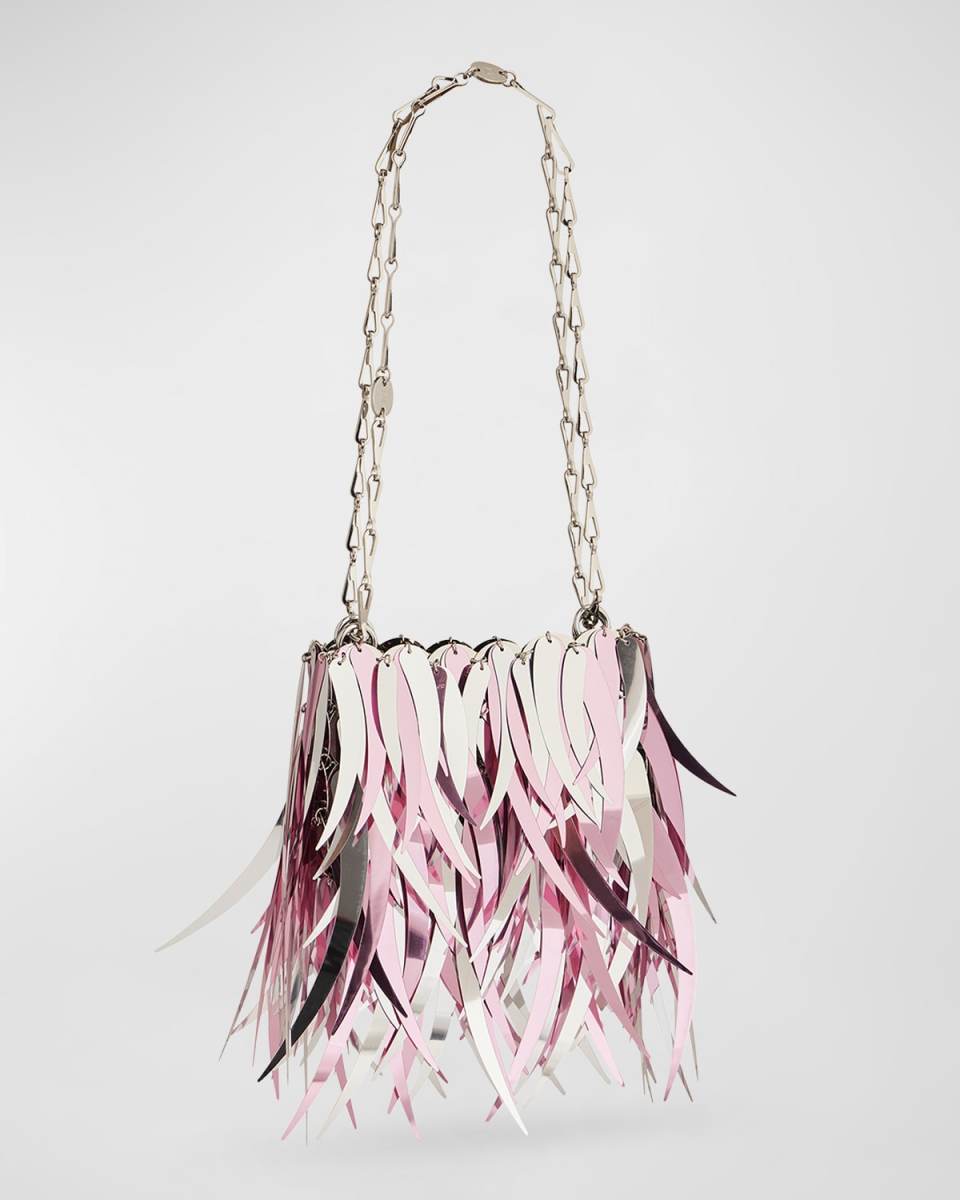 Nano Sparkle Fringe Chain Shoulder Bag