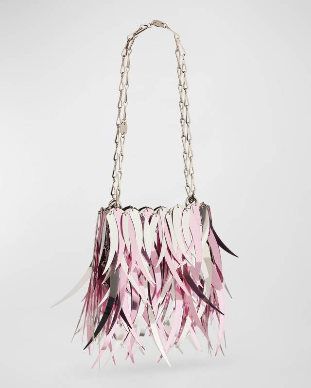 Nano Sparkle Fringe Chain Shoulder Bag