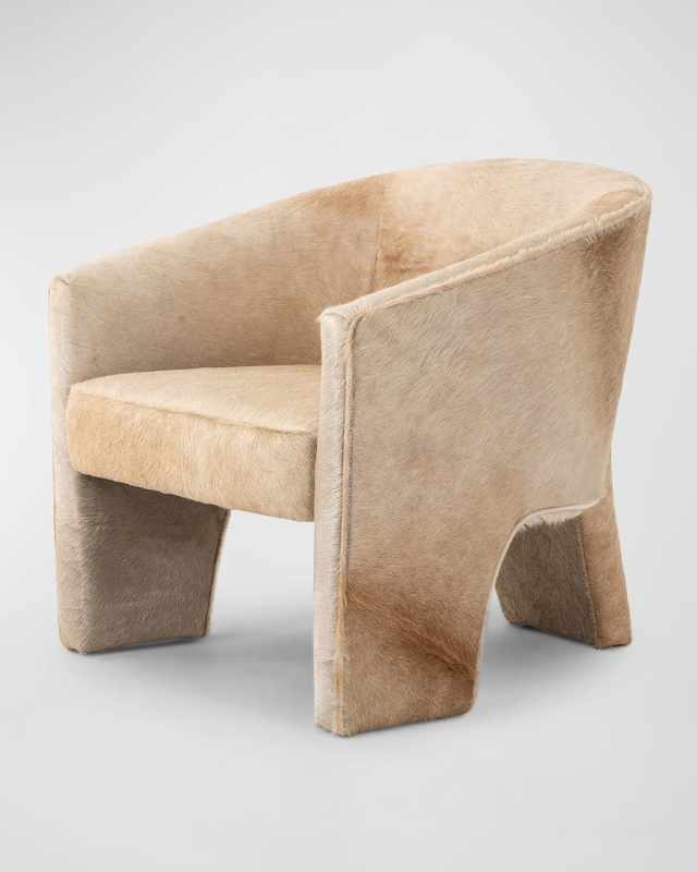 Fae Hair on Hide Chair