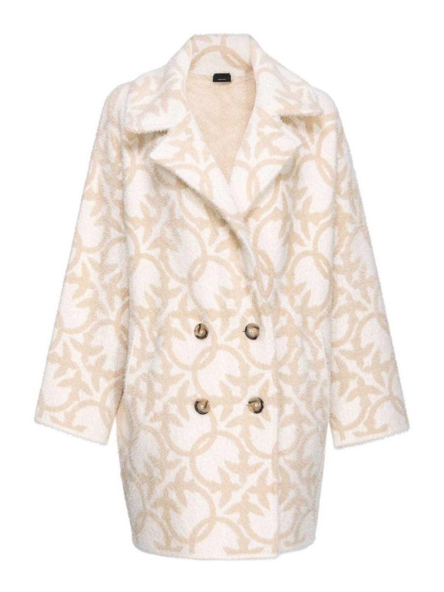 Pinko Manteau En Fourrure - Toro