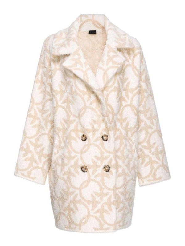 Pinko Manteau En Fourrure - Toro