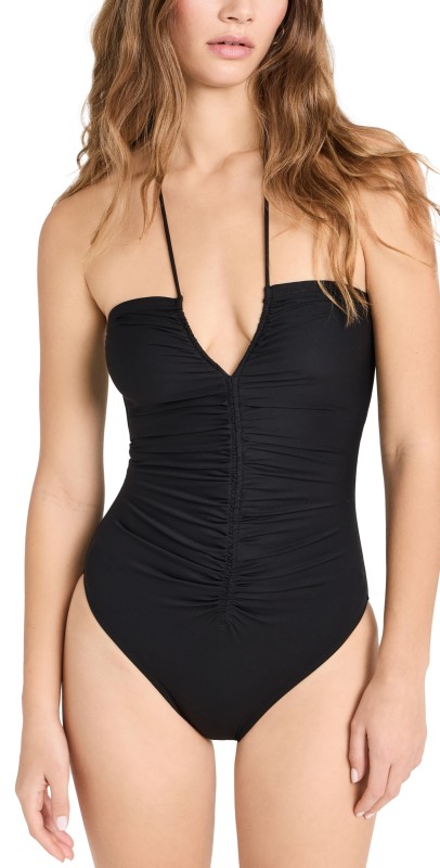 A. L.C. Gabriela One Piece Black