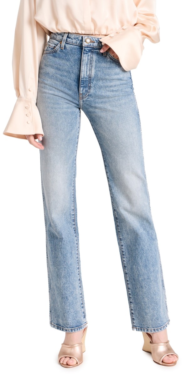 Khaite Danielle Jeans Bryce Stretch