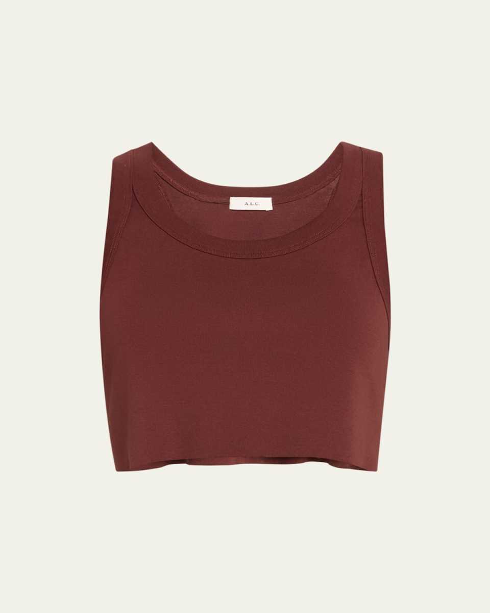 Halsey Cropped Tank Top